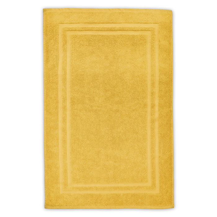 Luxury Pure Cotton 750gsm Ochre Bath Mat