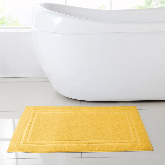 Luxury Pure Cotton 750gsm Ochre Bath Mat