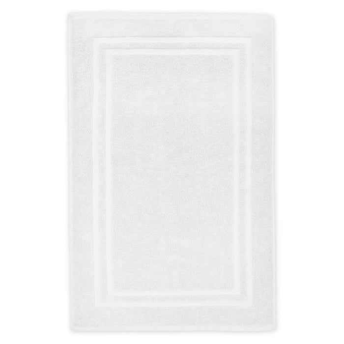 Luxury Pure Cotton 750gsm White Bath Mat