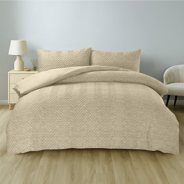 Home Republic Hudson Chevron Pinsonic Duvet Cover and Pillowcase Set
