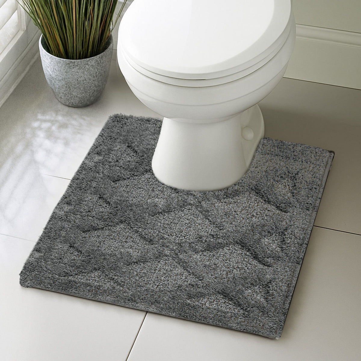 Velosso Knox Bath/ Pedestal Mat Cashmere Feel