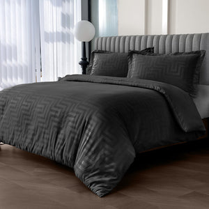 Velosso Larson Stripe Duvet Cover & Pillowcase Set