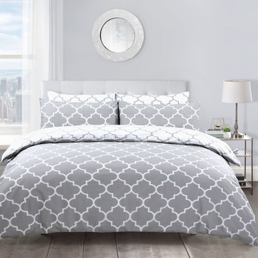 Lattice Duvet Cover & Pillowcase Set