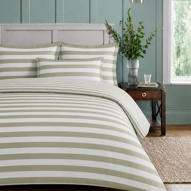 Sweet Dreams Lyndon Wide Stripe Duvet Cover and Pillowcase Set