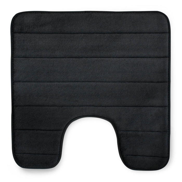 Memory Foam Black Pedestal Mat Anti-Slip