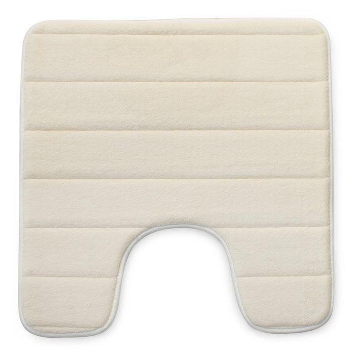 Memory Foam Cream Pedestal Mat Anti-Slip