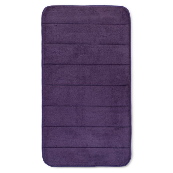 Memory Foam Plum Bath Mat Anti-Slip