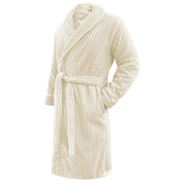 Moda Chevron Flannel Bath Robe