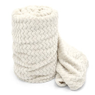 Velosso Super Soft Plush Chevron Blanket Throw