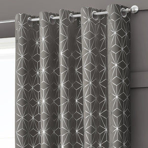 Velosso Moreno Blackout Ring Top Curtains