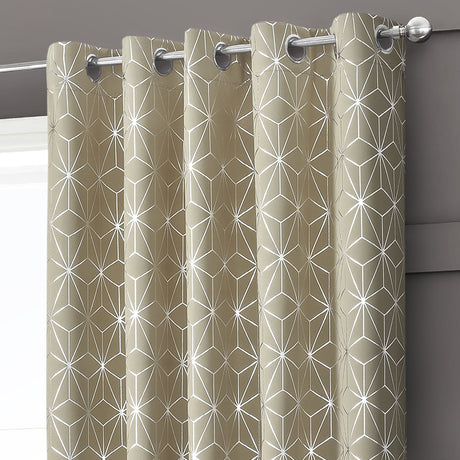 Velosso Moreno Blackout Ring Top Curtains