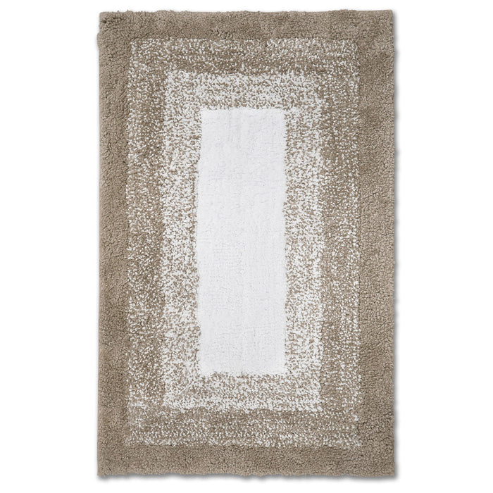 Nova Latte Bath Mat Deep Pile Anti-Slip Microfibre