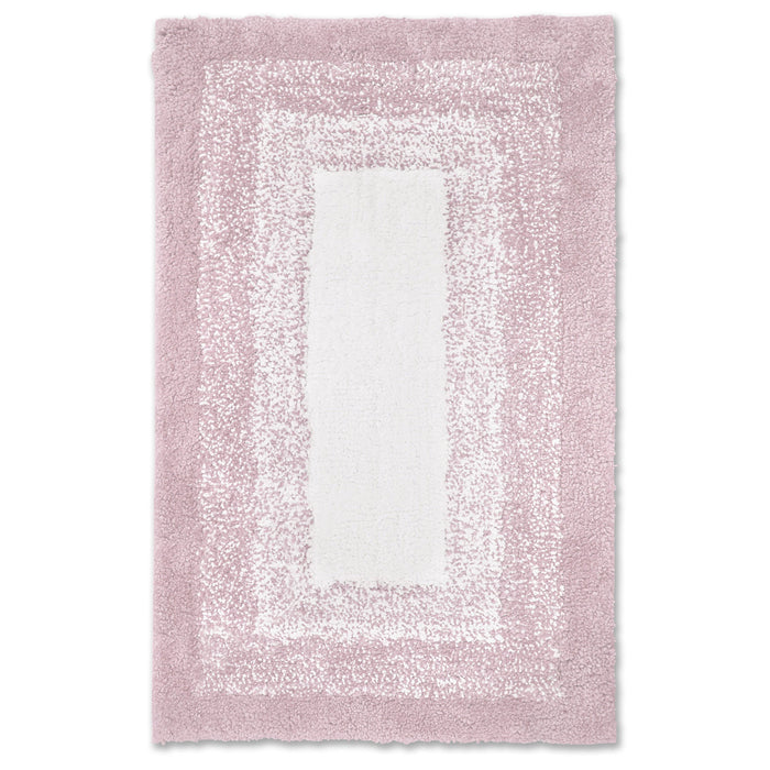 Nova Pink Bath Mat Deep Pile Anti-Slip Microfibre