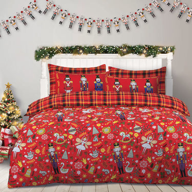 Nutcracker Duvet Cover & Pillowcase Set