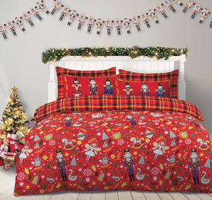 Velosso Nutcracker Duvet Cover & Pillowcase Set