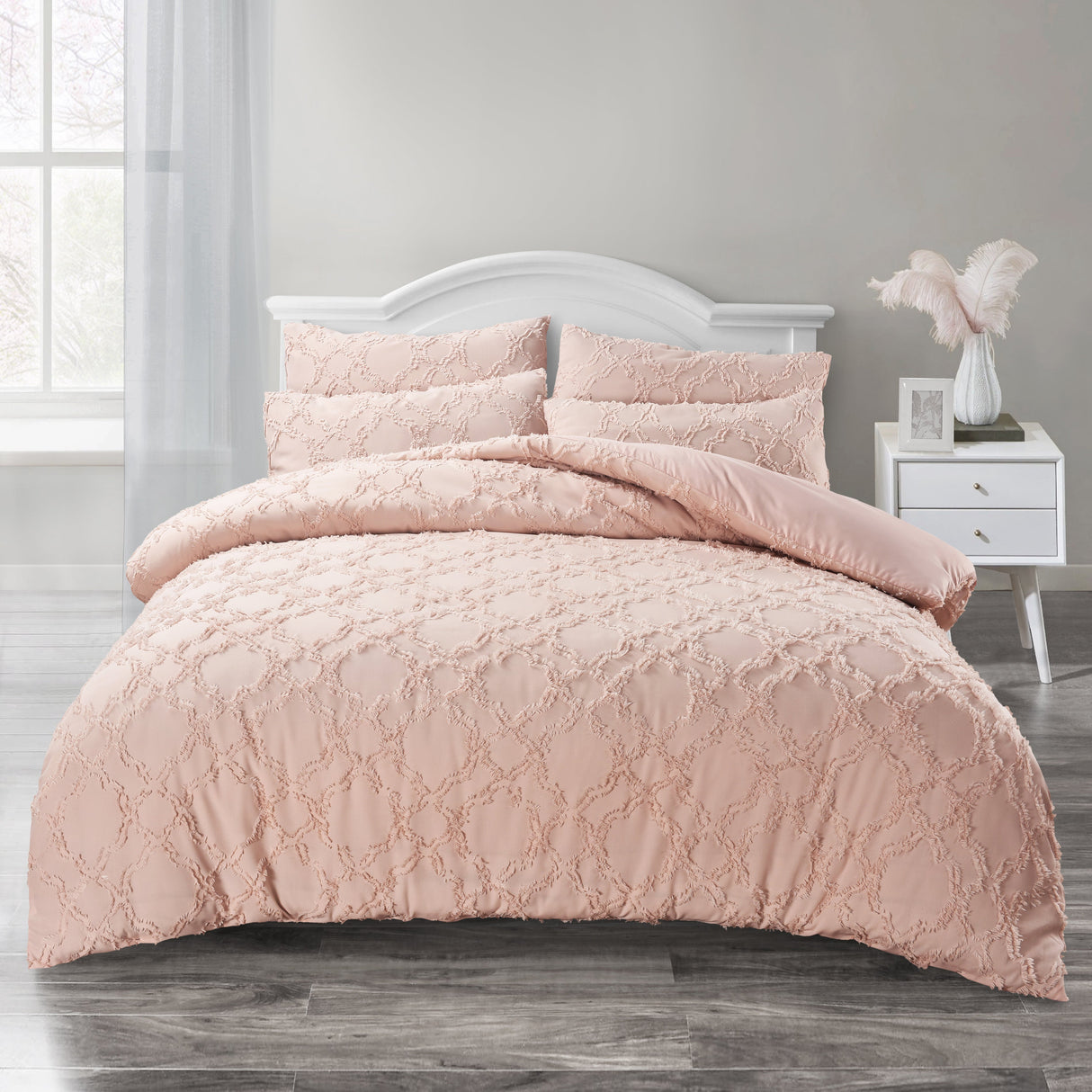Intimates Ophelia Tufted Duvet Cover & Pillowcase Set