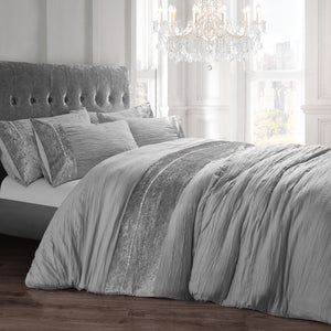 Intimates Diamante Orleans Duvet Cover & Pillowcase Set