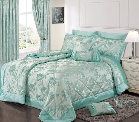 Intimates Panache Jacquard Floral Quilted Bedspread