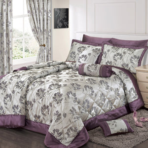 Intimates Panache Jacquard Floral Quilted Bedspread