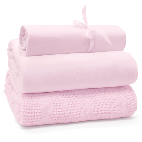 My Little World 3 Piece Starter Set 2 Sheets And Blanket