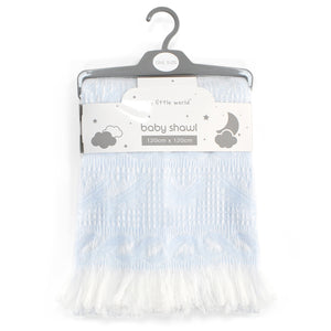 My Little World Nursery Plain Baby Shawl
