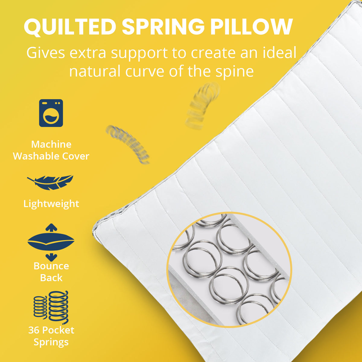 Velosso Pocket Spring Pillow