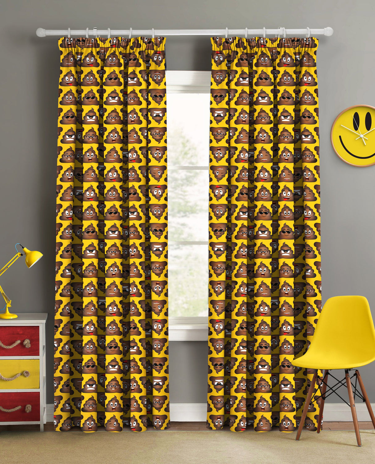Velosso Poo Pencil Pleat Curtains