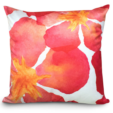 Poppy Burst Cushion Cover