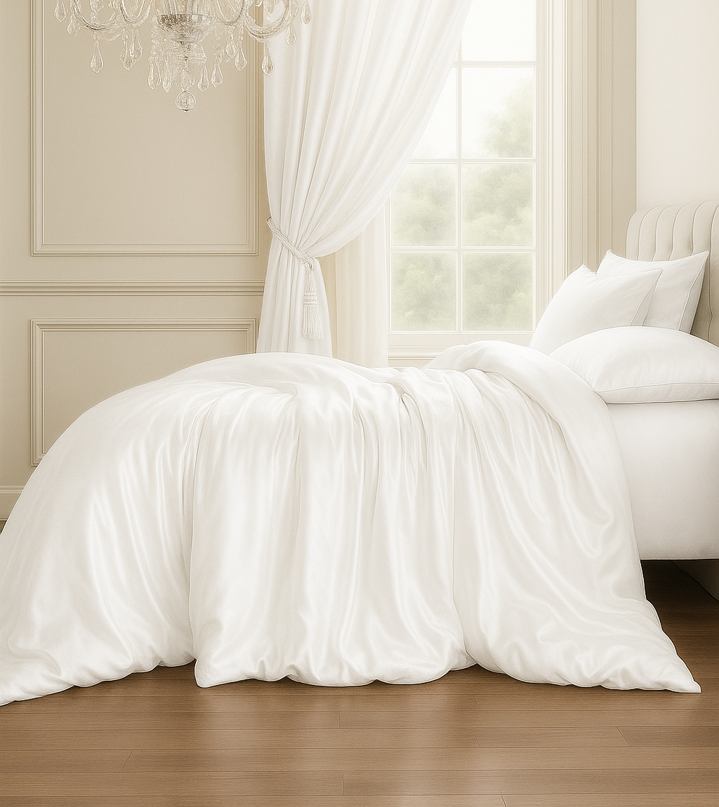 Sweet Dreams Pure Mulberry Silk 19 Momme Duvet Cover
