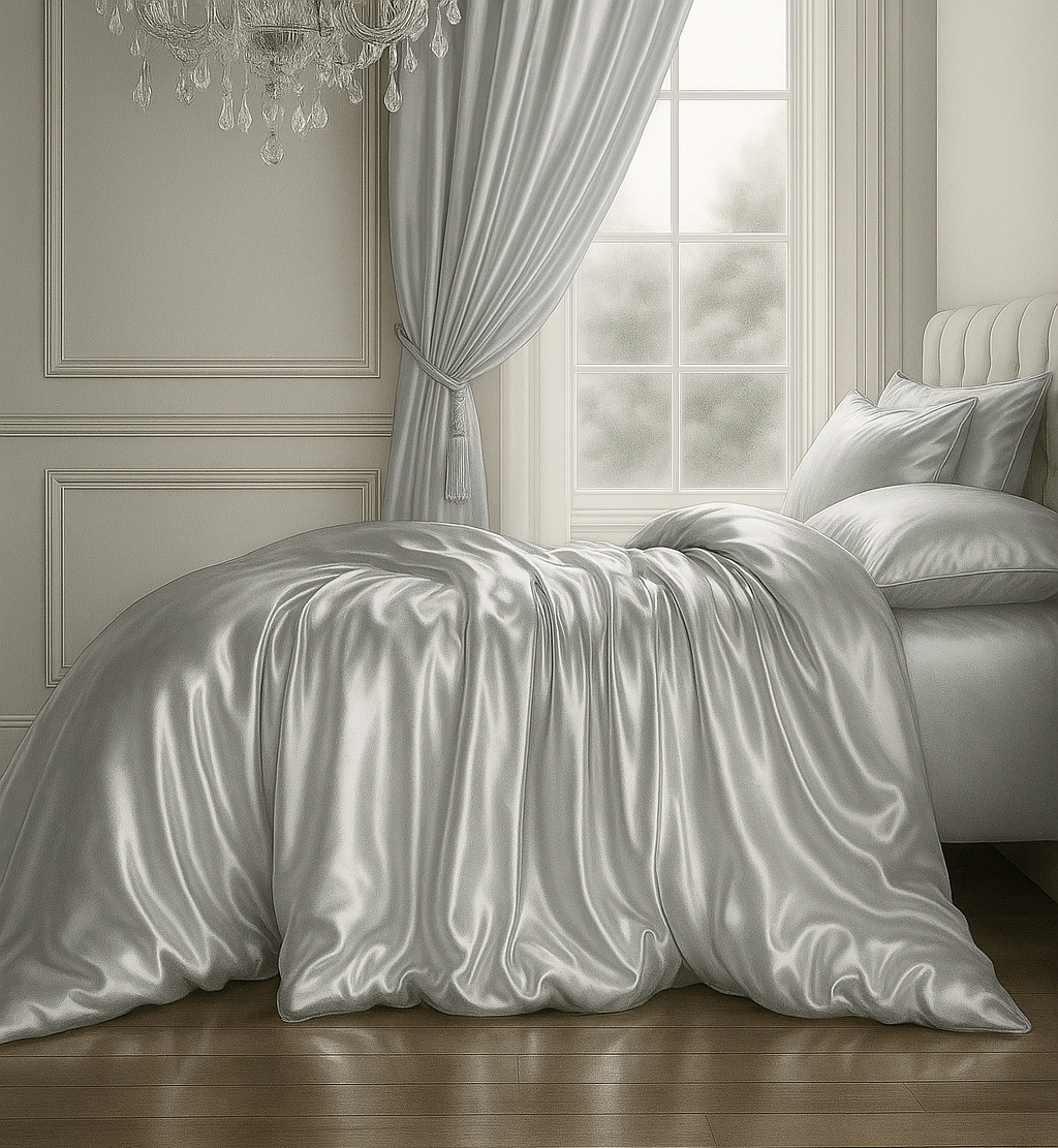Sweet Dreams Pure Mulberry Silk 19 Momme Duvet Cover