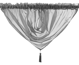 Intimates Riva Plain Sheer Voile Swag