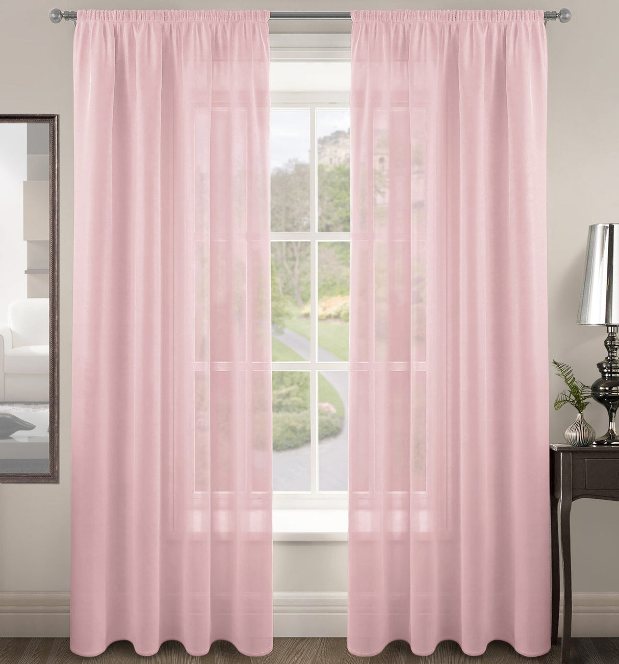 Intimates Riva Plain Sheer Voile Panel