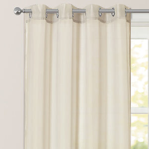 Intimates Riva Plain Sheer Ringtop Voile Panel
