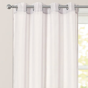 Intimates Riva Plain Sheer Ringtop Voile Panel