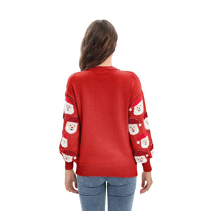 Velosso Fun Christmas Santa Red Jumper