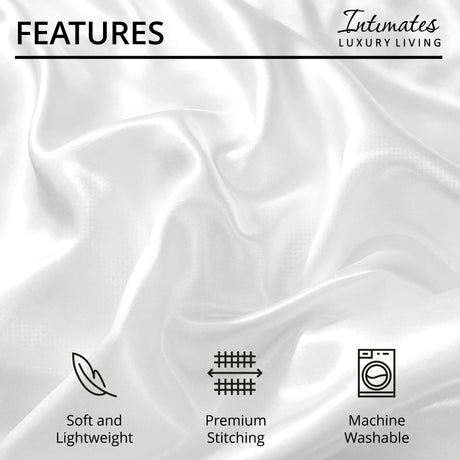 Intimates Satin Complete Bedding Set Duvet Cover & Pillowcase Set