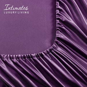 Intimates Satin Complete Bedding Set Duvet Cover & Pillowcase Set