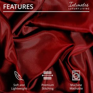 Intimates Satin Complete Bedding Set Duvet Cover & Pillowcase Set