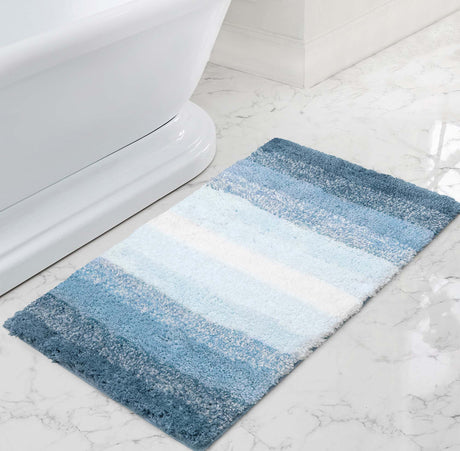 Velosso Super Stripe Bath/ Pedestal Mat Anti Slip
