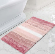 Velosso Super Stripe Bath/ Pedestal Mat Anti Slip