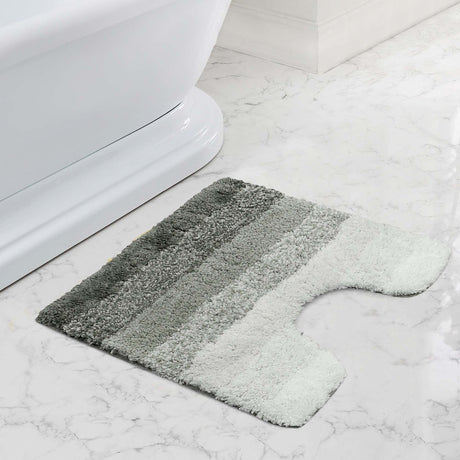 Velosso Super Stripe Bath/ Pedestal Mat Anti Slip