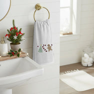 Velosso Sweet Shop 2 Pack Christmas Cotton Hand Towels