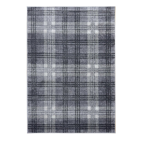 Home Republic Tartan Check Runner Low Pile