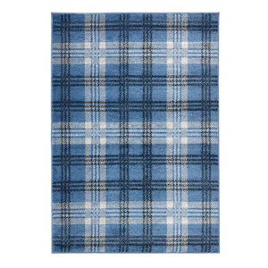 Home Republic Tartan Check Runner Low Pile