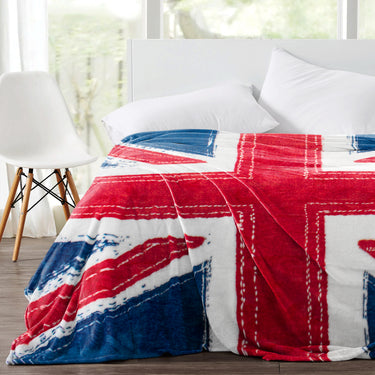 Union Jack Flannel Blanket
