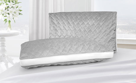 Velosso Velvet Diamond Pillow Protector
