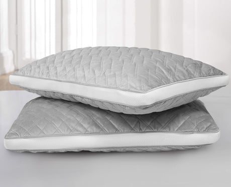Velosso Velvet Diamond Pillow Protector