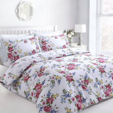 Vintage Floral Duvet Cover & Pillowcase Set
