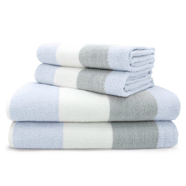 Weston Stripe Towels 100% Cotton