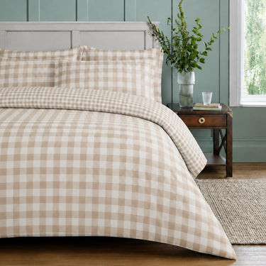 Sweet Dreams Wyndham Gingham Check Duvet Cover and Pillowcase Set